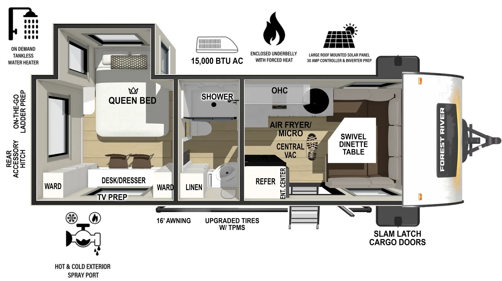 R Pod RP-204 Floorplan